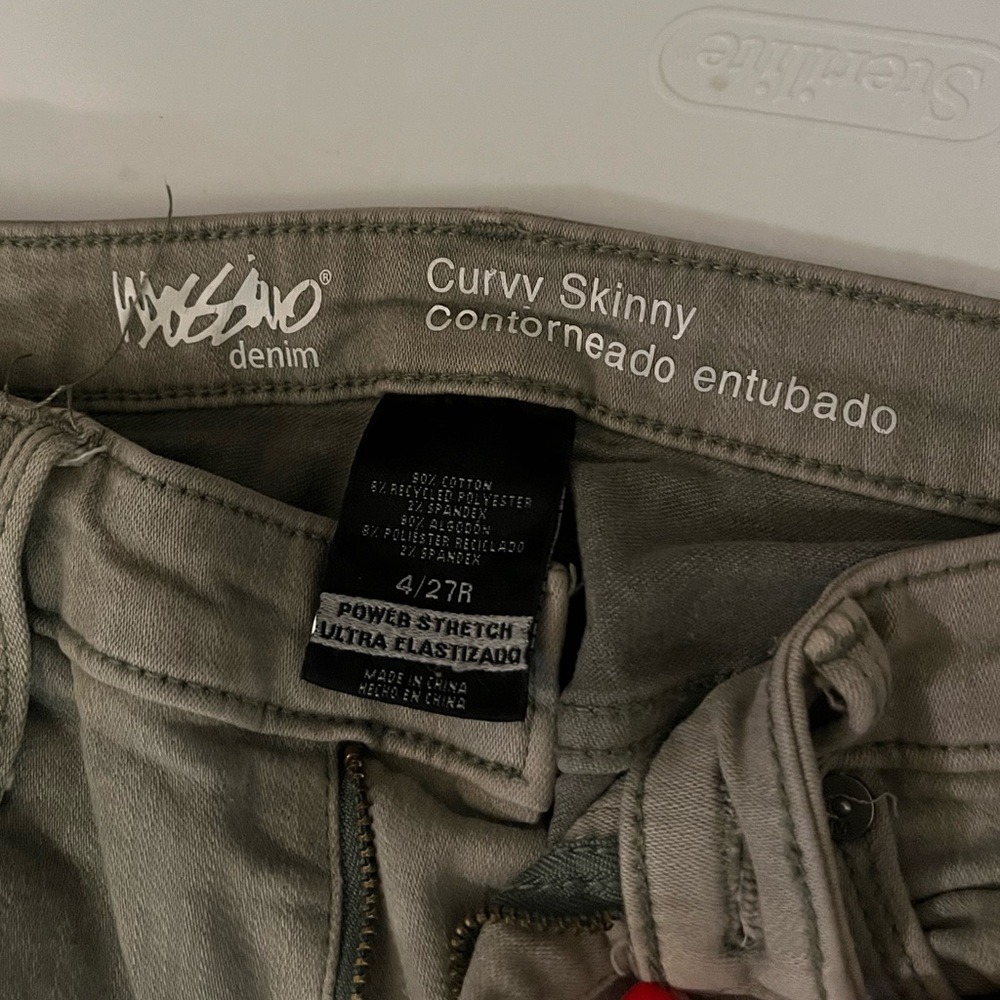 Mossimo green denim pants - Picture 3 of 3
